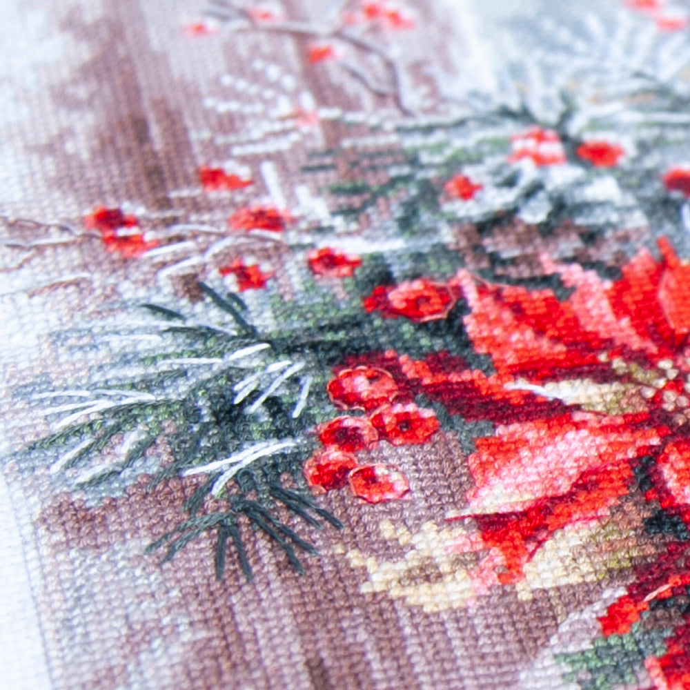 Kit de Punto de Cruz "A Candle Was Burning" 70-50 Magic Needle