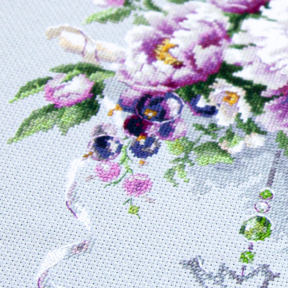 Kit de Punto de Cruz "Floral Decor" 70-05 Magic Needle