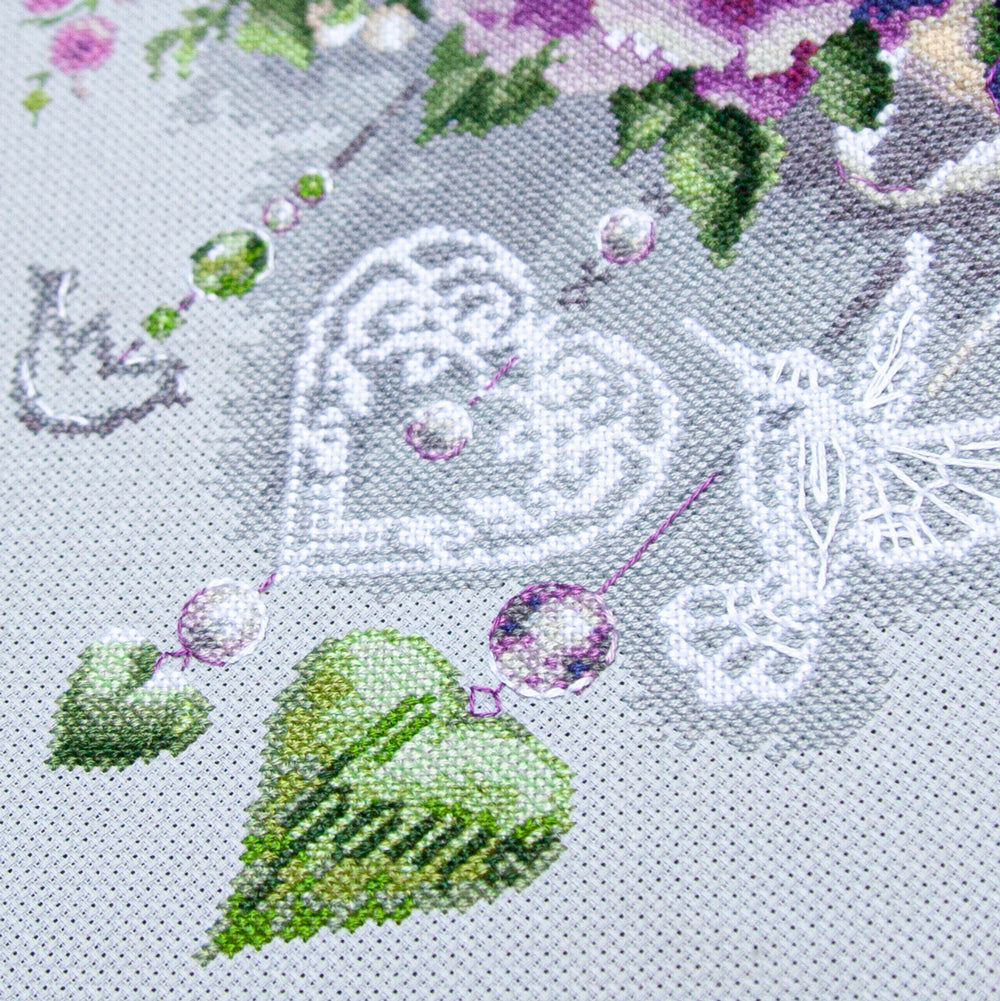 Kit de Punto de Cruz "Floral Decor" 70-05 Magic Needle
