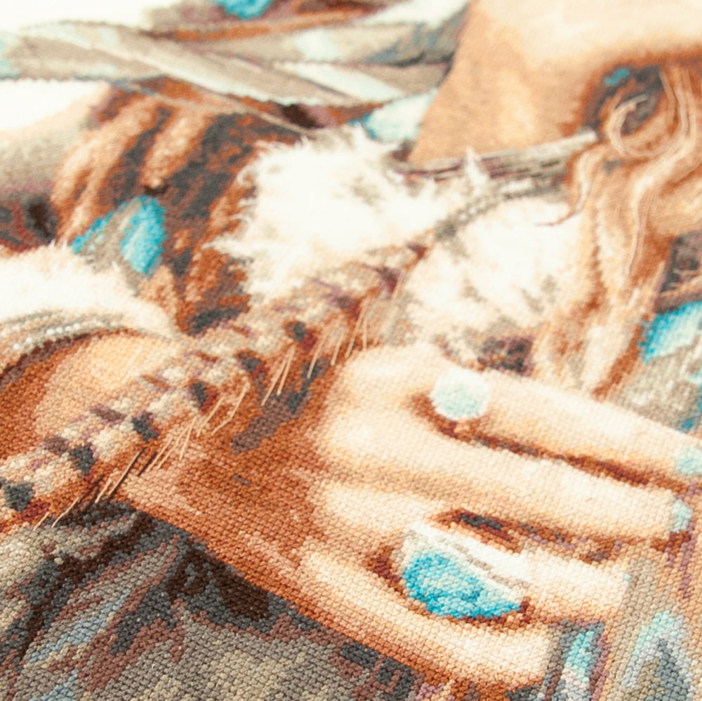 Kit de Punto de Cruz "Boho Girl" 70-03 Magic Needle