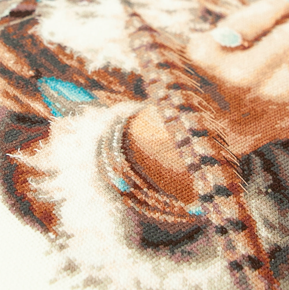 Kit de Punto de Cruz "Boho Girl" 70-03 Magic Needle