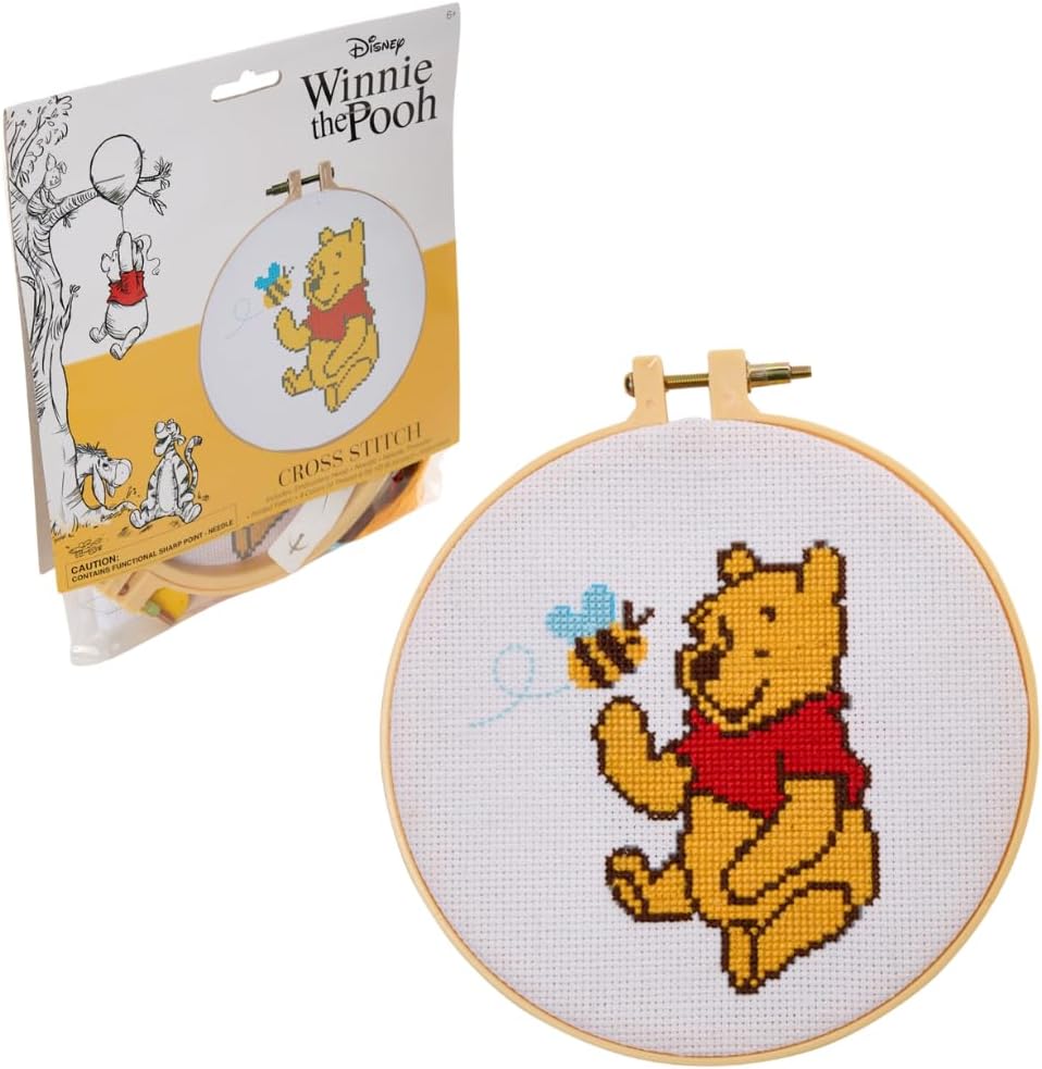 Kit de Punto de Cruz Infantil "Winnie the Pooh" – Disney