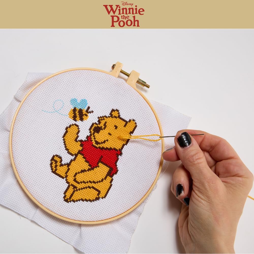 Kit de Punto de Cruz Infantil "Winnie the Pooh" – Disney