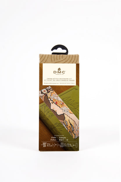 Kit Marcapáginas en Punto de Cruz DMC "Zodiaco" BK2015