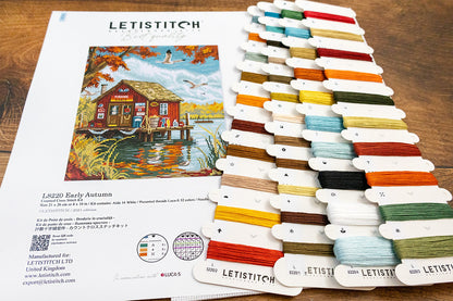 Kit de Punto de Cruz Letistitch "Early Autumn" - L8220