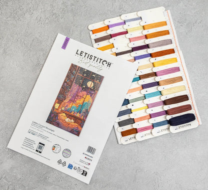 Kit de Punto de Cruz Letistitch "Crystal Moonlight" - L9994