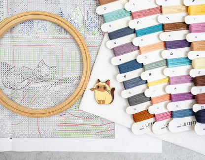 Kit de Punto de Cruz Letistitch "Crystal Moonlight" - L9994