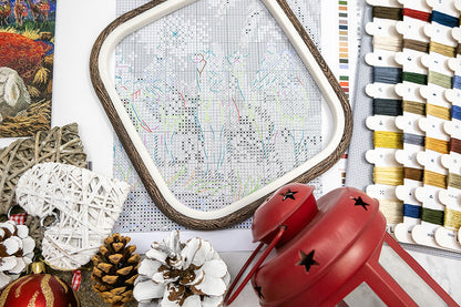Kit de Punto de Cruz Letistitch "Niño Jesús" - L9952