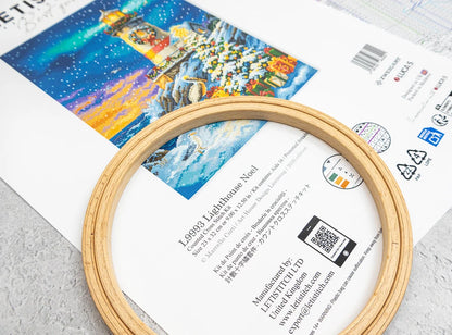 Kit de Ponto de Cruz Letistitch "Farol de Natal" - L9993