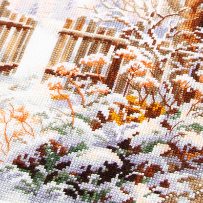 Kit de Punto de Cruz "Winter Yard" 350-742 Magic Needle