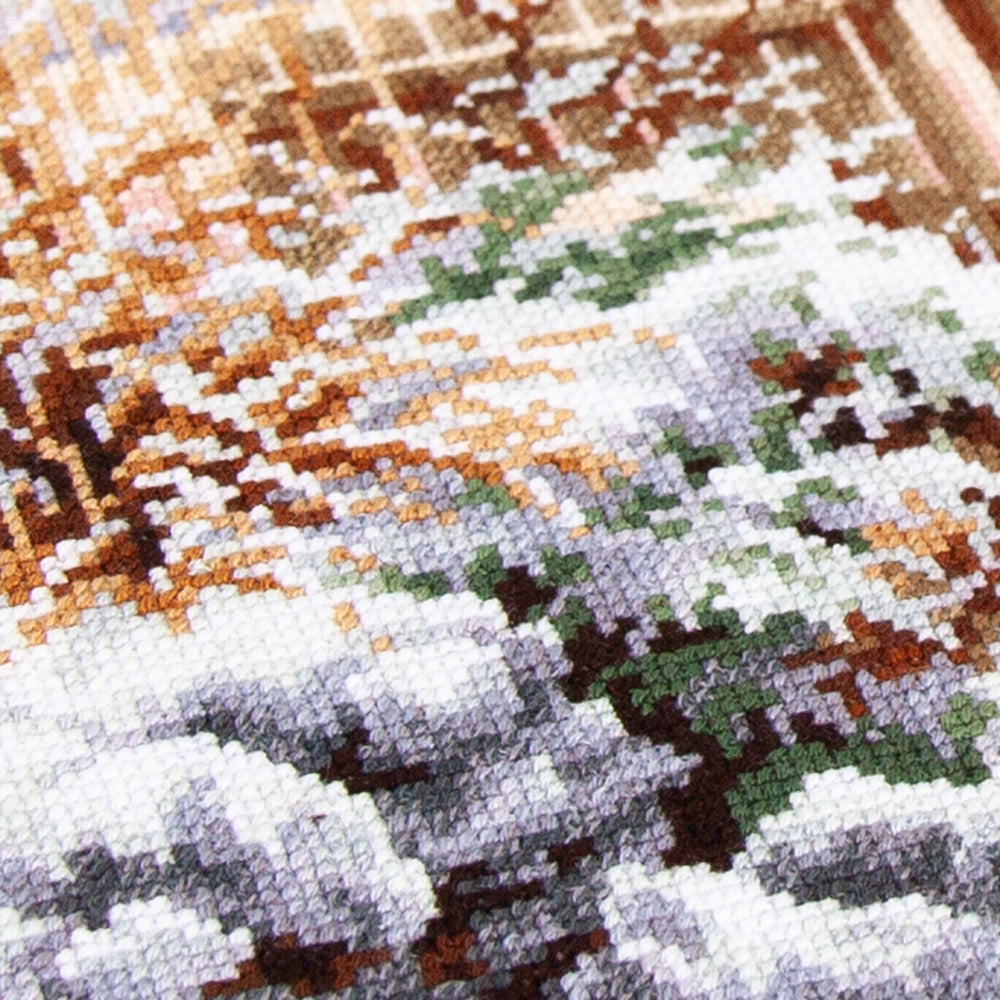 Kit de Punto de Cruz "Winter Yard" 350-742 Magic Needle