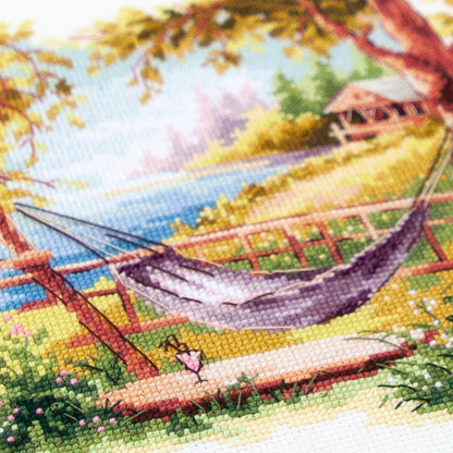 Kit de Punto de Cruz "Take Time to Relax" 70-10 Magic Needle