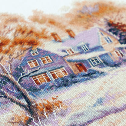 Kit de Punto de Cruz "Early Winter" 70-32 Magic Needle