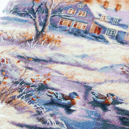 Kit de Punto de Cruz "Early Winter" 70-32 Magic Needle