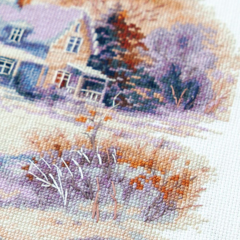 Kit de Punto de Cruz "Early Winter" 70-32 Magic Needle