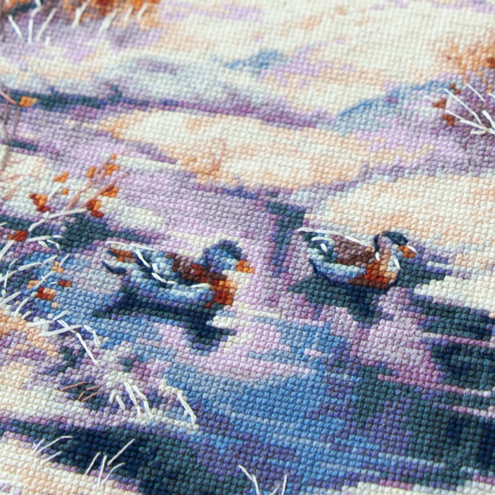 Kit de Punto de Cruz "Early Winter" 70-32 Magic Needle