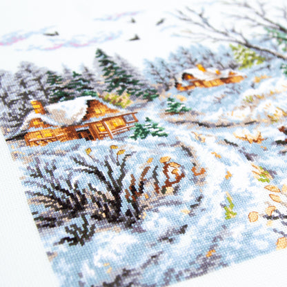 Kit de Punto de Cruz "Frosty Day" 70-33 Magic Needle