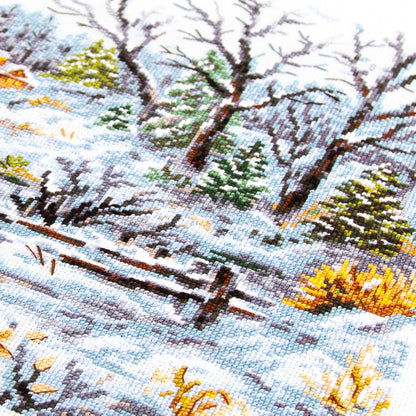 Kit de Punto de Cruz "Frosty Day" 70-33 Magic Needle