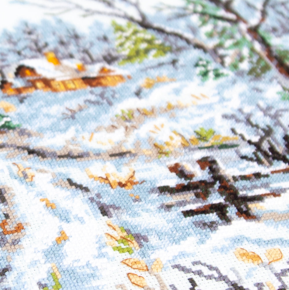 Kit de Punto de Cruz "Frosty Day" 70-33 Magic Needle