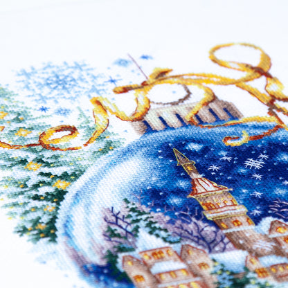 Kit de Punto de Cruz "Christmas Bauble" 70-37 Magic Needle