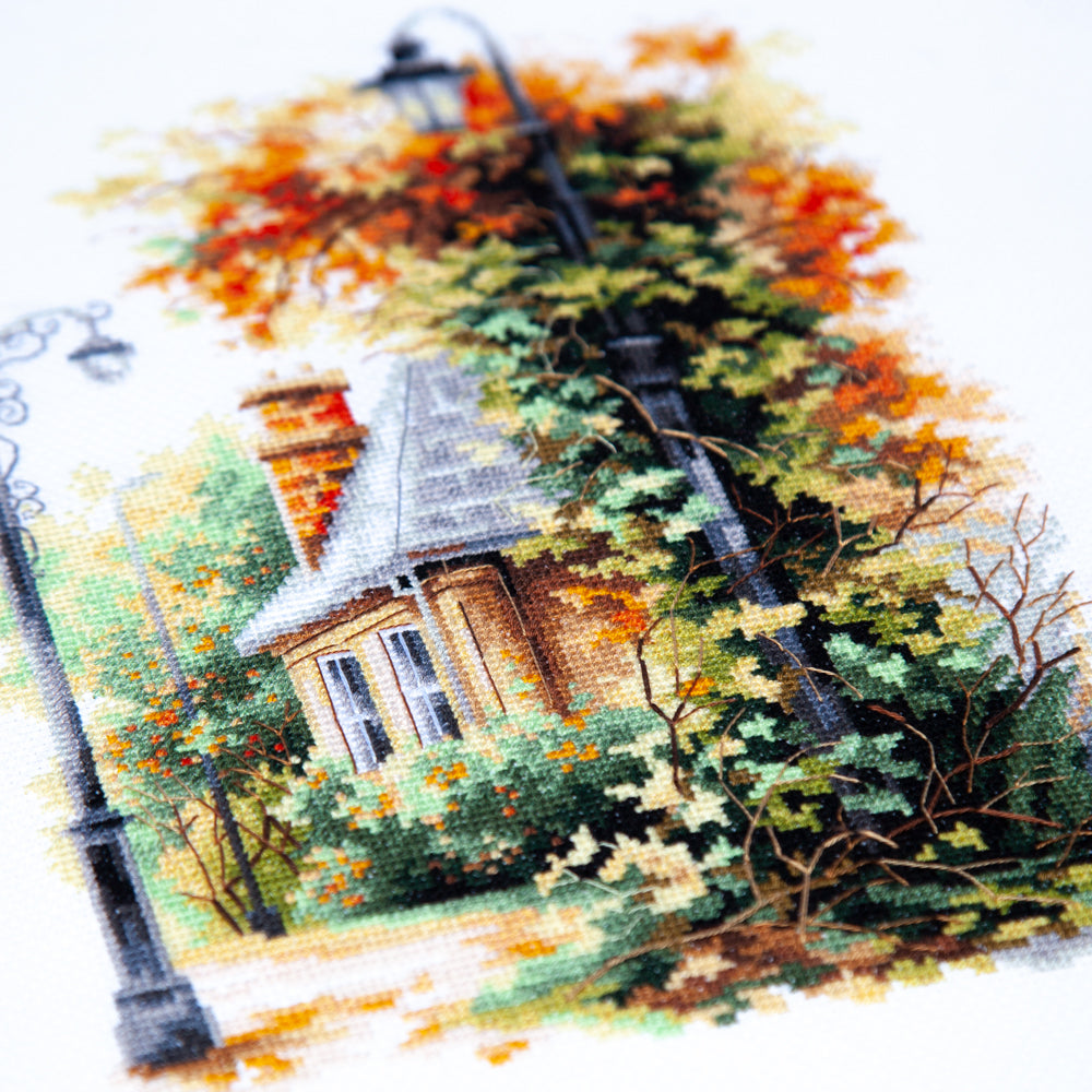 Kit de Punto de Cruz "Quiet September" 70-41 Magic Needle