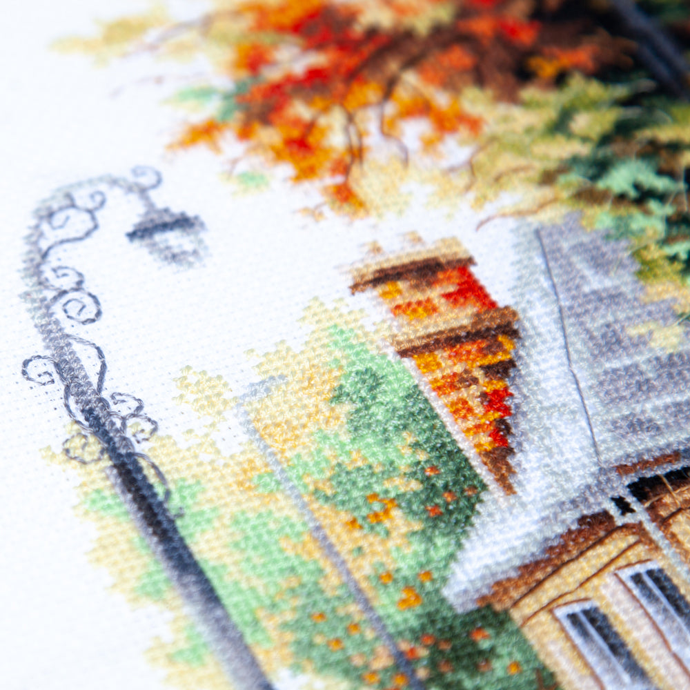 Kit de Punto de Cruz "Quiet September" 70-41 Magic Needle