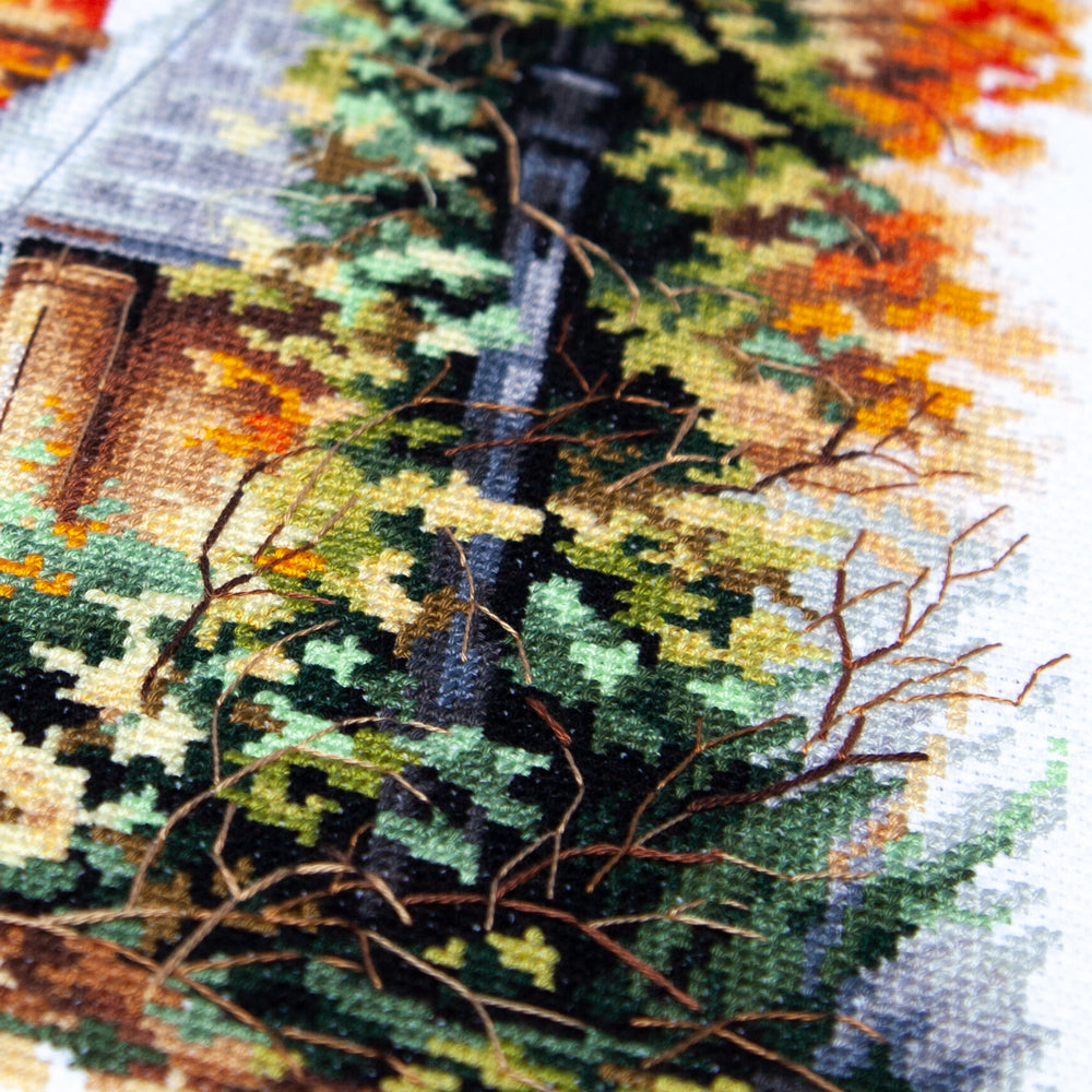 Kit de Punto de Cruz "Quiet September" 70-41 Magic Needle