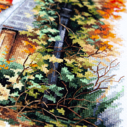 Kit de Punto de Cruz "Quiet September" 70-41 Magic Needle
