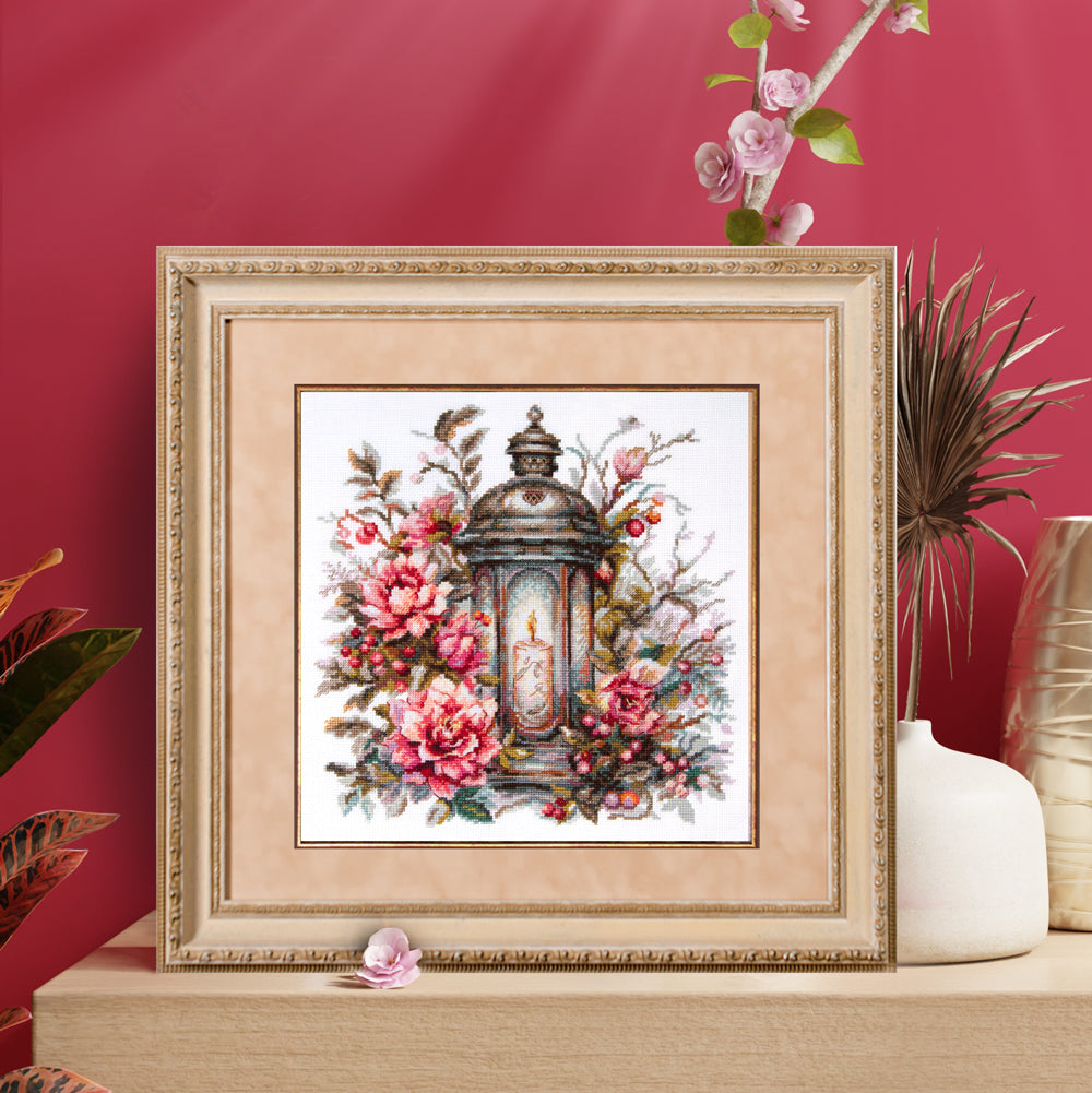 Kit de Punto de Cruz "Lantern in Bloom" 70-44 Magic Needle