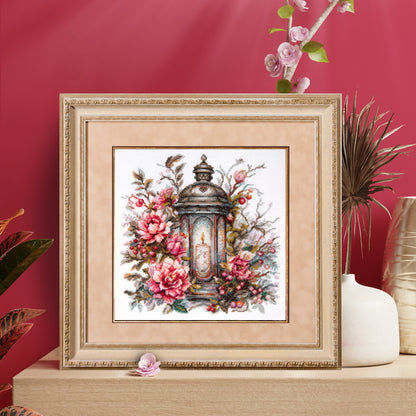 Kit de Punto de Cruz "Lantern in Bloom" 70-44 Magic Needle