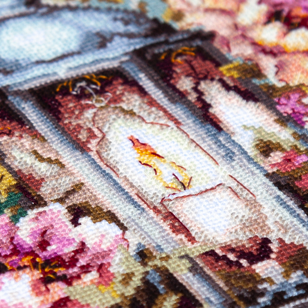 Kit de Punto de Cruz "Petals and Light" 70-45 Magic Needle