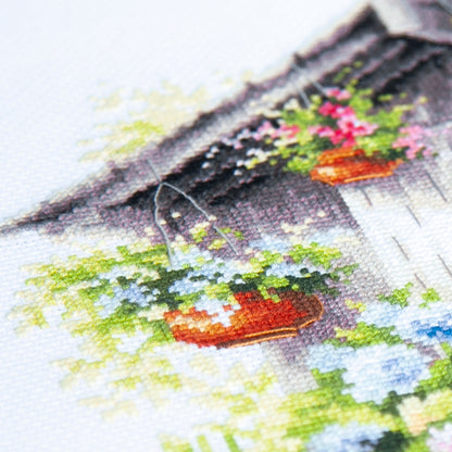 Kit de Punto de Cruz "Quiet Happiness" 70-47 Magic Needle