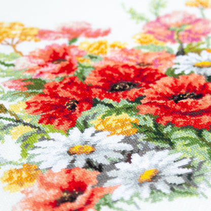 Kit de Punto de Cruz "Wildflowers" 70-58 Magic Needle
