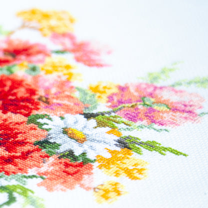 Kit de Punto de Cruz "Wildflowers" 70-58 Magic Needle