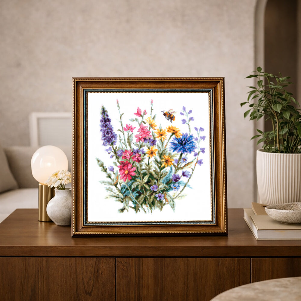 Kit de Punto de Cruz "Summer Palette" 70-59 Magic Needle