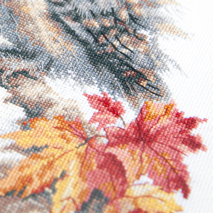 Kit de Punto de Cruz "Primer Otoño" 70-54 Magic Needle
