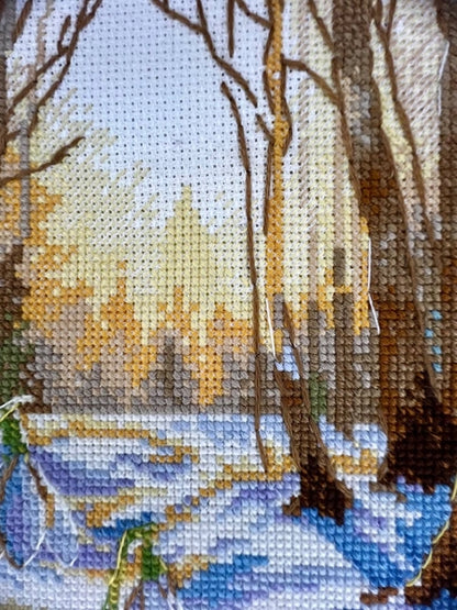 Kit de Punto de Cruz Riolis "Se acerca la primavera" - 2336