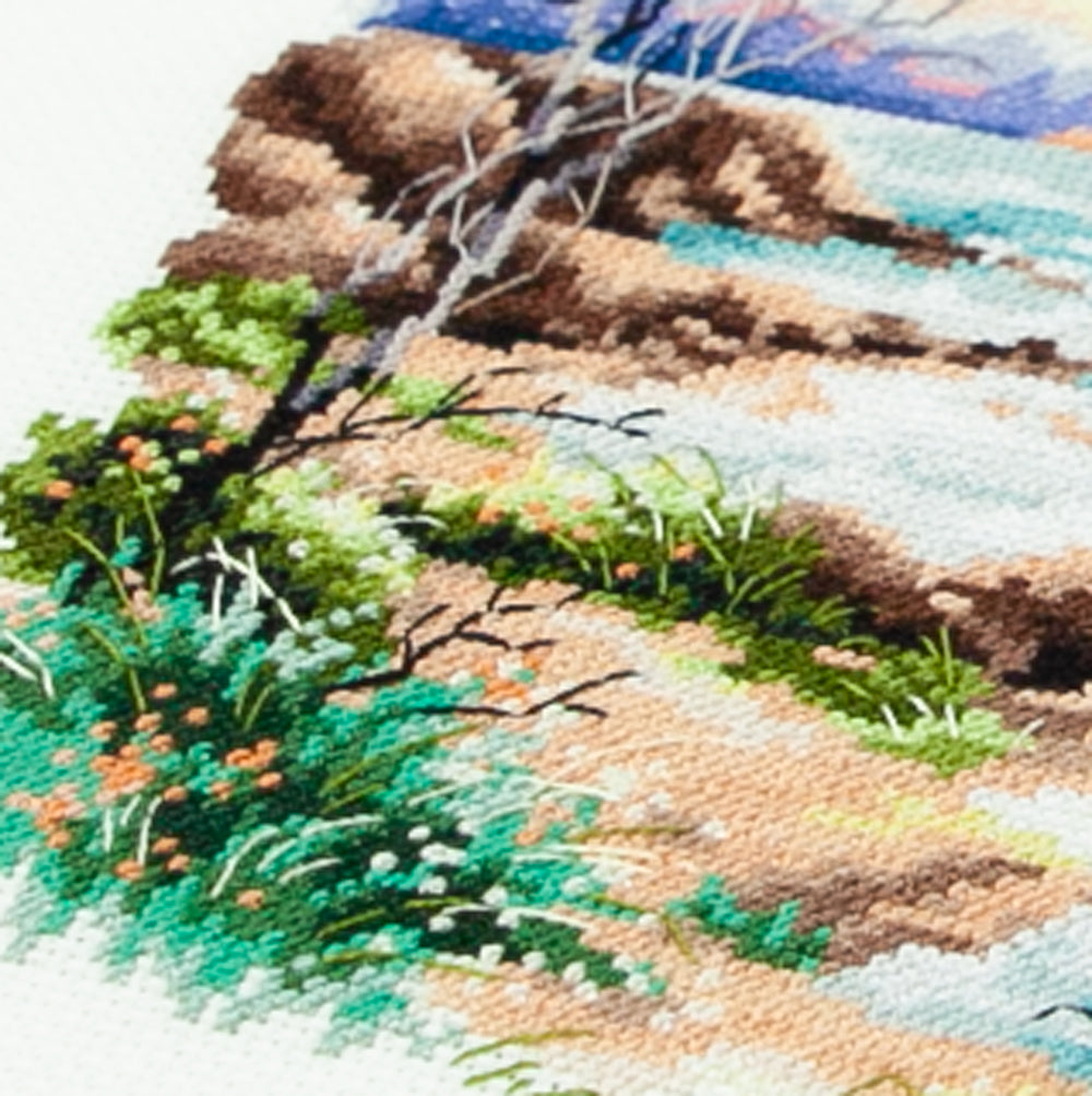 Kit de Punto de Cruz "Sea Sunset" 70-16 Magic Needle