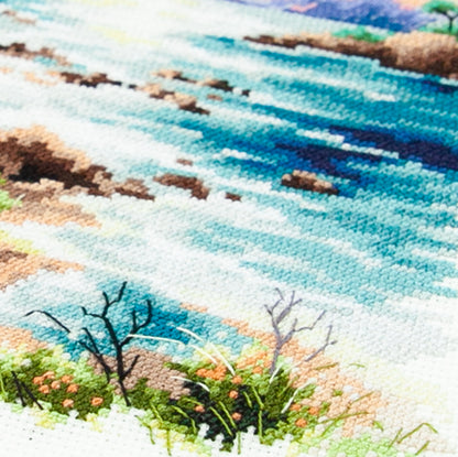 Kit de Punto de Cruz "Sea Sunset" 70-16 Magic Needle