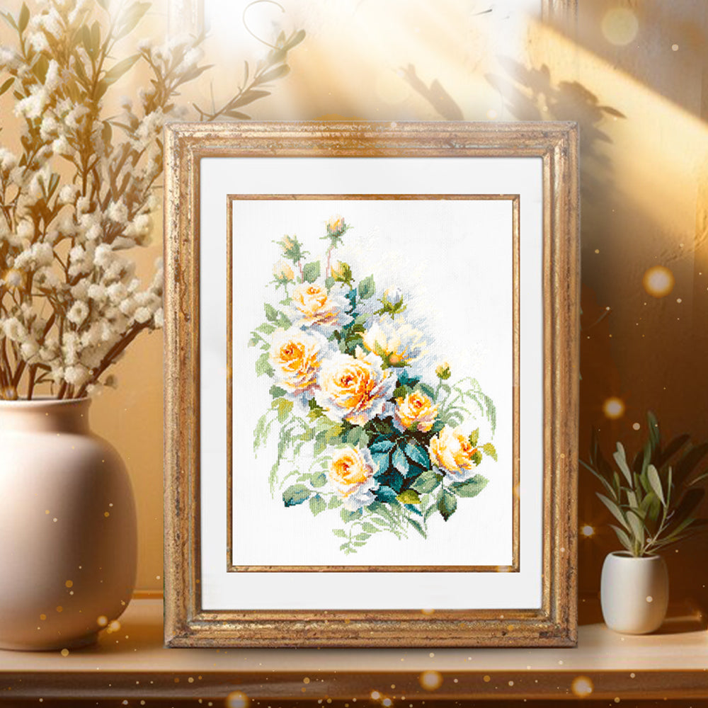 Kit de Punto de Cruz "The Queen of Flowers" 70-08 Magic Needle