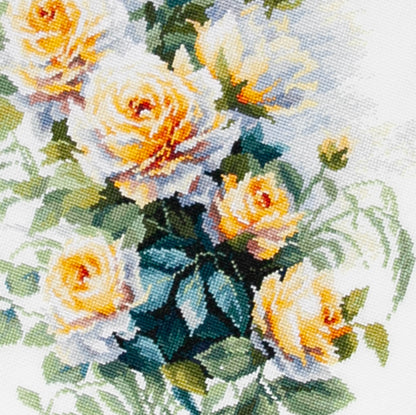 Kit de Punto de Cruz "The Queen of Flowers" 70-08 Magic Needle