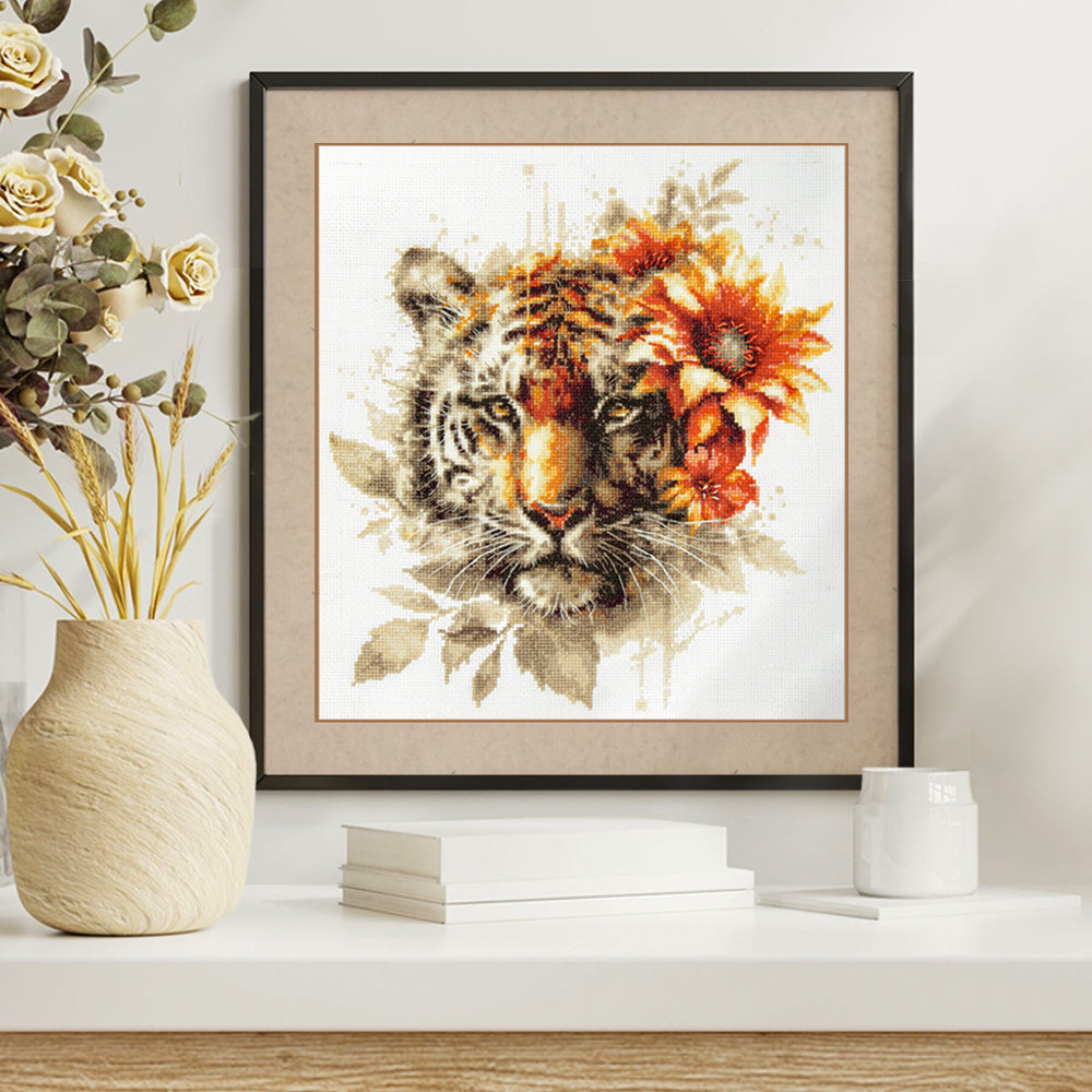 Kit de Punto de Cruz "Tigre de Bengala" 70-21 Magic Needle