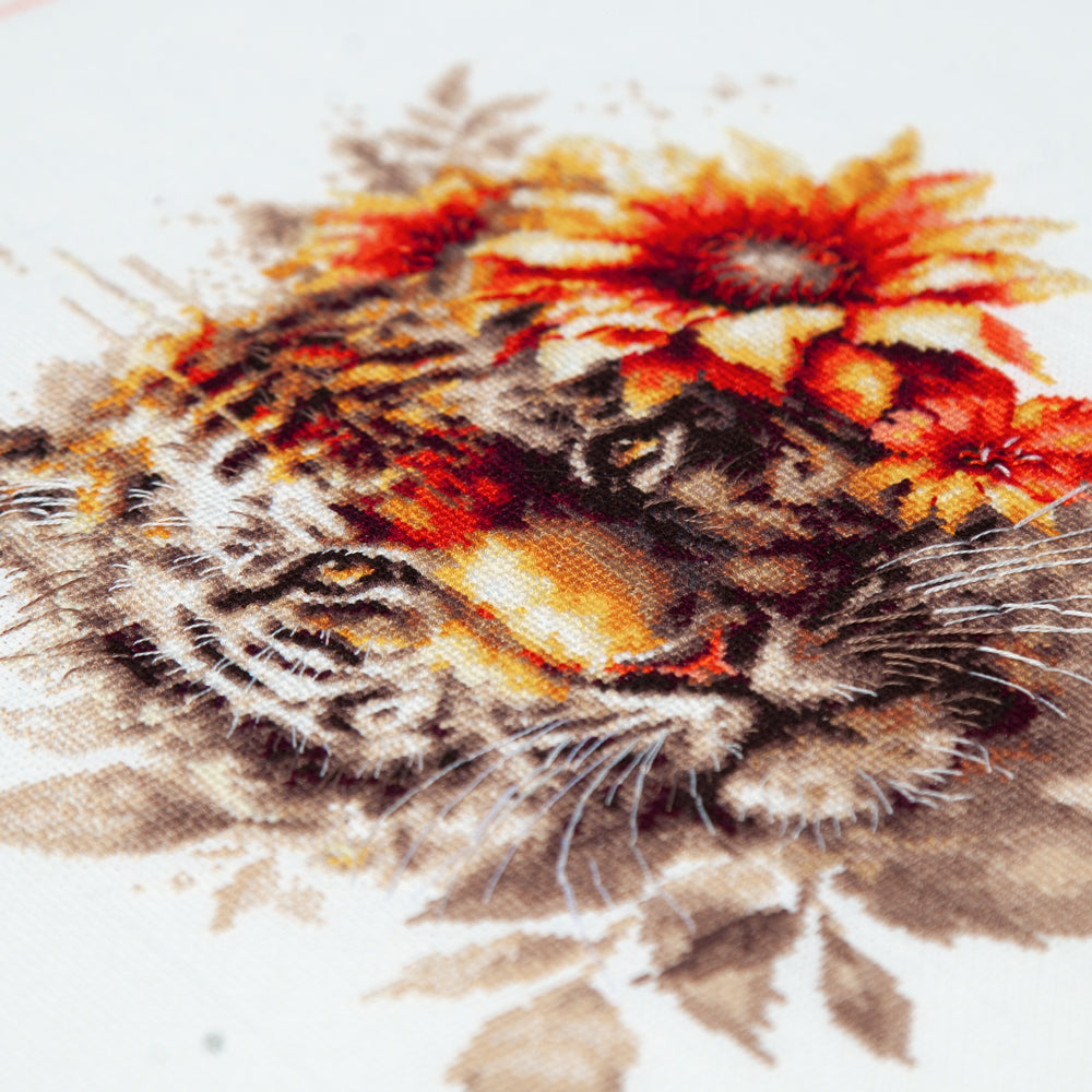 Kit de Punto de Cruz "Tigre de Bengala" 70-21 Magic Needle