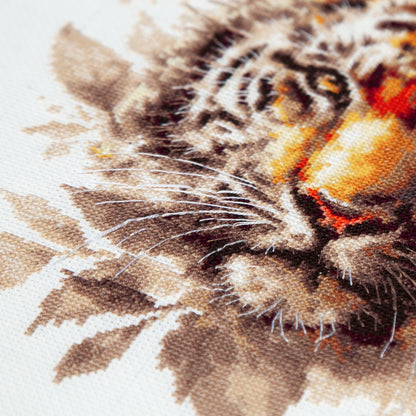 Kit de Punto de Cruz "Tigre de Bengala" 70-21 Magic Needle