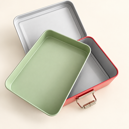 Lata Organizadora de Costura Doble Fondo 12 x 9 cm - 5 Diseños