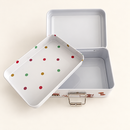 Lata Organizadora de Costura Doble Fondo 12 x 9 cm - 5 Diseños