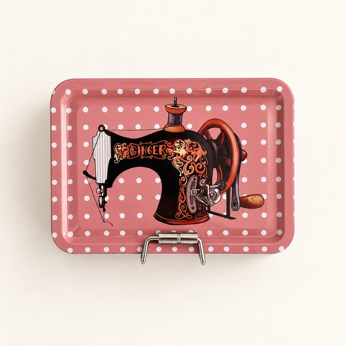 Lata Organizadora de Costura Doble Fondo 12 x 9 cm - 5 Diseños