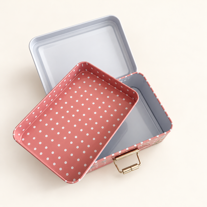 Lata Organizadora de Costura Doble Fondo 12 x 9 cm - 5 Diseños