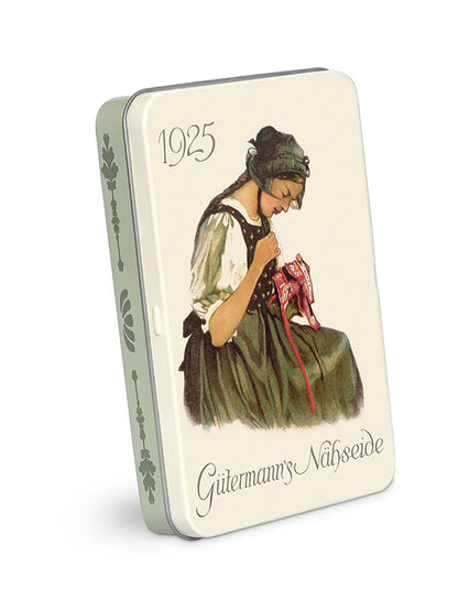 Lata de Hilos Gütermann Coselotodo 100m - Nostalgia Box - 8 Colores Básicos