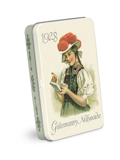 Lata de Hilos Gütermann Coselotodo 100m - Nostalgia Box - 8 Colores Vivos